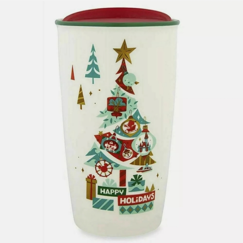 Starbucks DISNEY WORLD tumbler with Lid CHRISTMAS